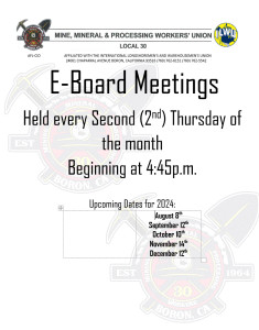 Executive Board Meetings